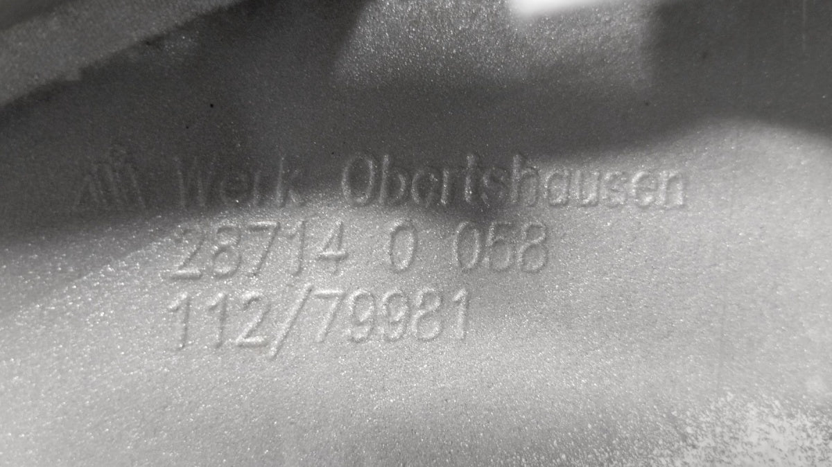 Spojler DOKŁADKA ZDERZAKA prednji MERCEDES GLA X156 13-19 OEM A1568851522