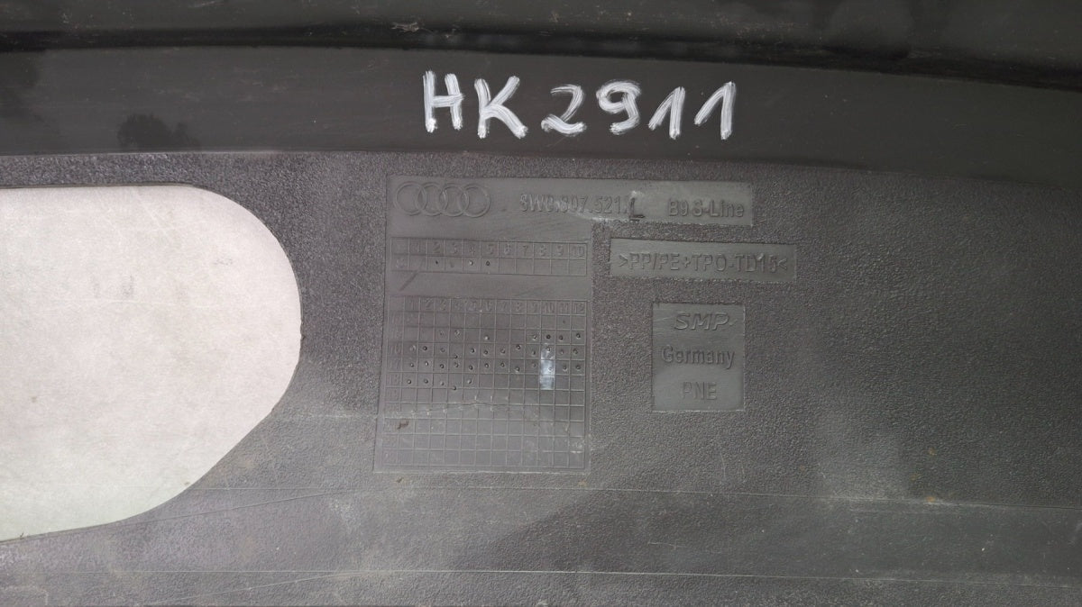 Spojler Dokładka Dyfuzor zderzaka zadnji zadnji AUDI A4 B9 S LINE 15-19