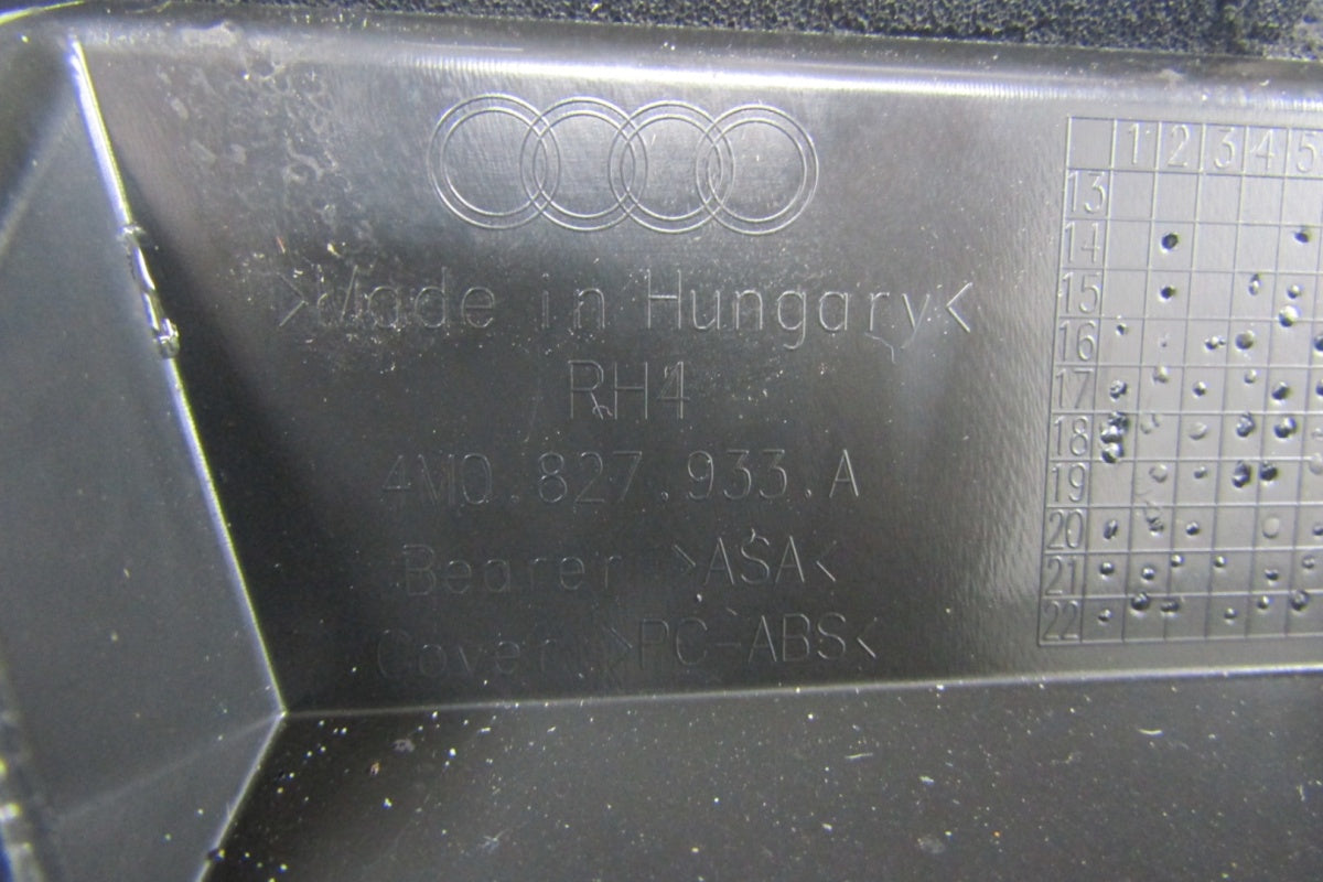 Spojler daszek lotka klapy zadnji Audi Q7 4M0 S-Line 15-