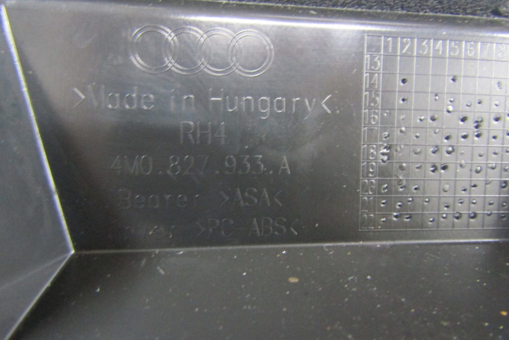 Spojler daszek lotka klapy zadnji Audi Q7 4M0 S-Line 15-