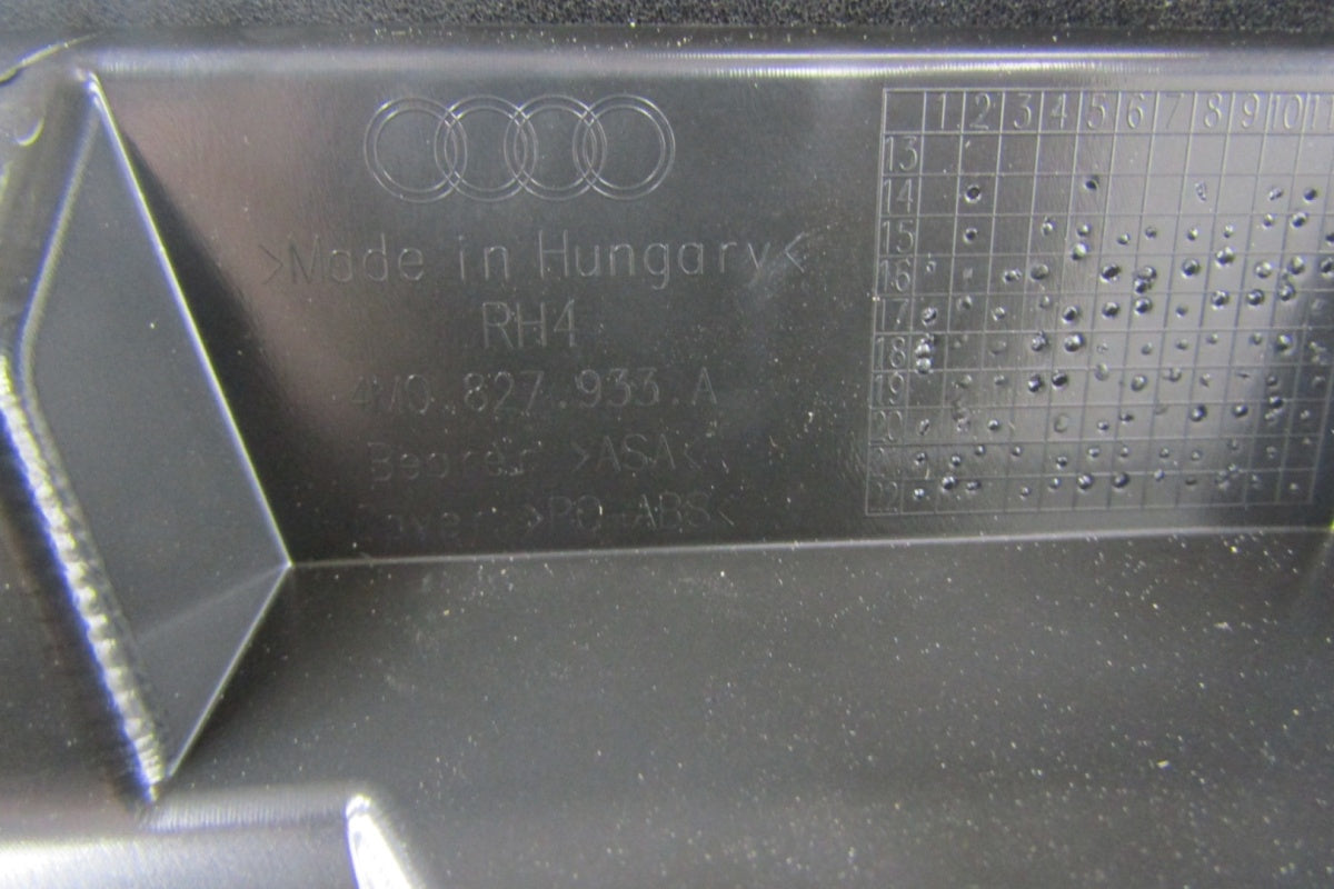 Spojler daszek lotka klapy zadnji Audi Q7 4M0 S-Line 15-