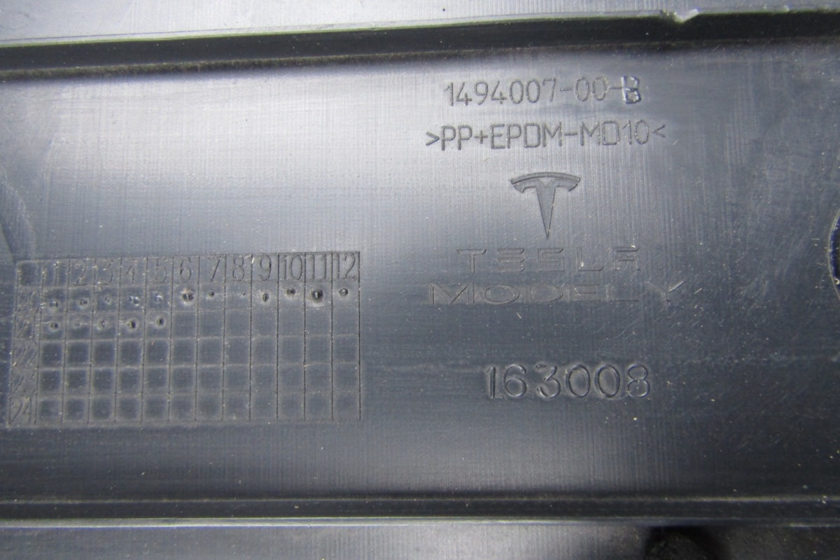 Zaštita Płyta Zderzaka Tylnego zadnja Tesla Model Y 20- 1494007-00-B