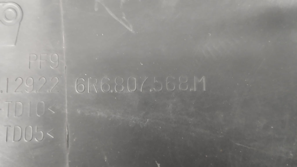 Zadnji branik Spoiler dokładka dyfuzor VW POLO V 5 6R R LINE 09-