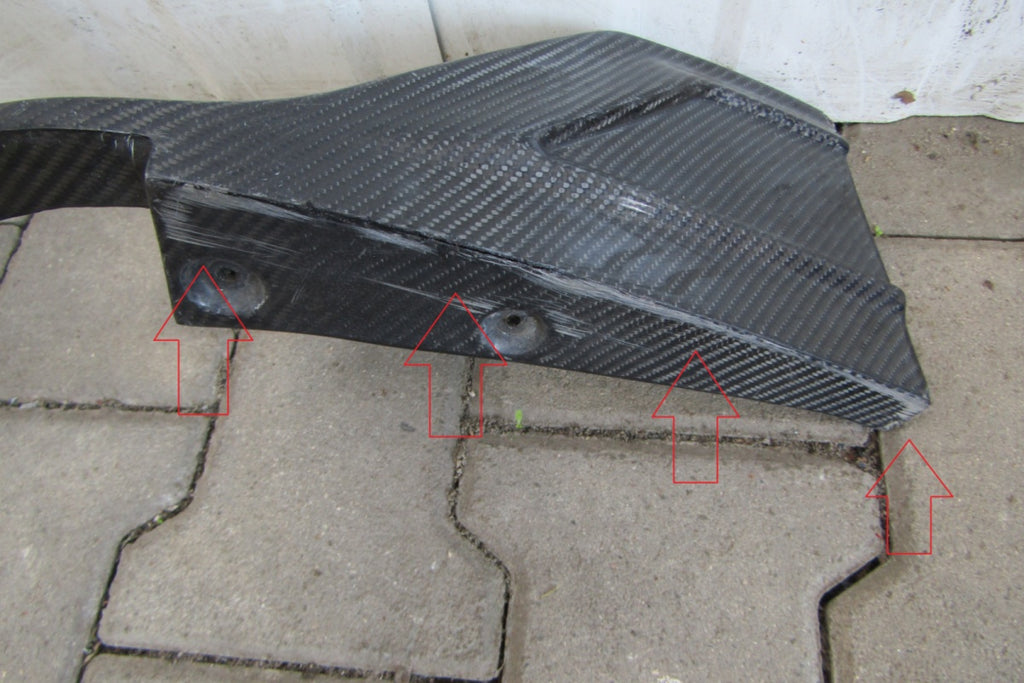 Dodatak branika obloga zderzaka splitter lijevi prednji Toyota Supra MK5 19-