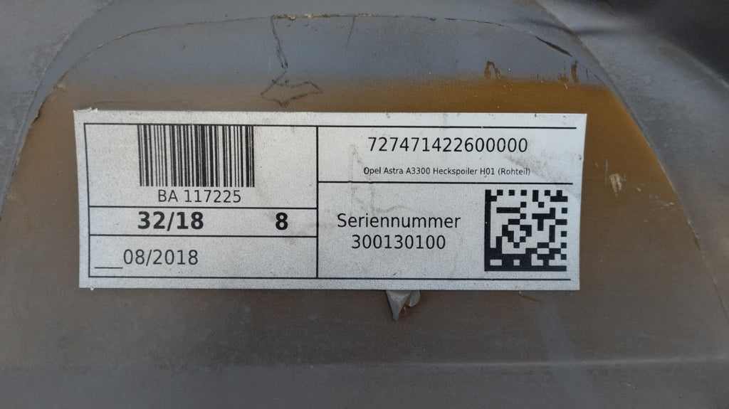 Spojler dodatak branika prednji Opel Astra H III 3 GTC Opc Line 04-10