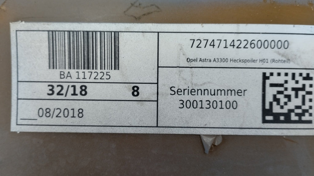 Spojler dodatak branika prednji Opel Astra H III 3 GTC Opc Line 04-10