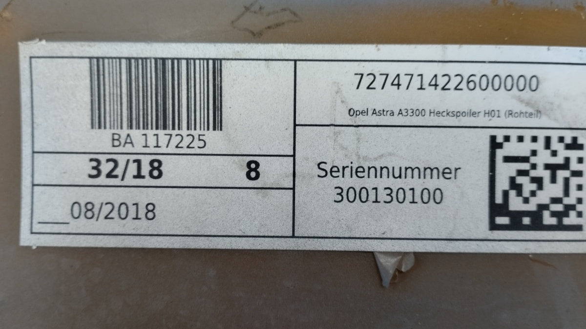Spojler dodatak branika prednji Opel Astra H III 3 GTC Opc Line 04-10