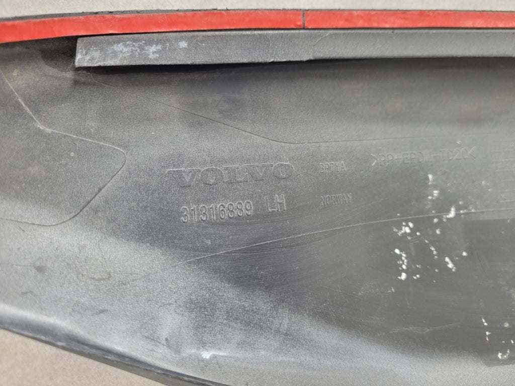 Spojler dokładka zderzak lijevi zadnji Volvo V40 II 2 12-19