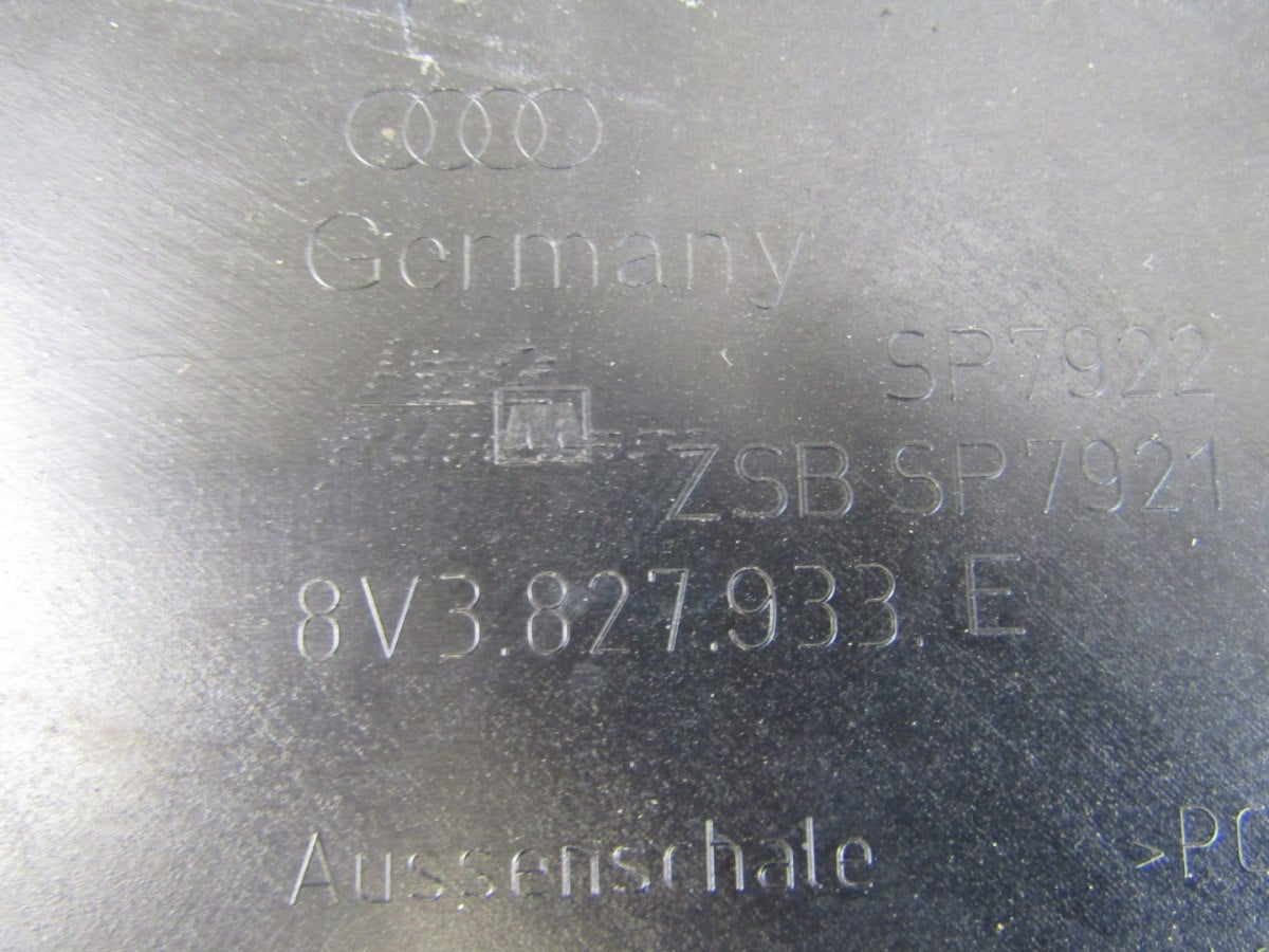 Spojler lotka daszek Audi A3 8V3 HB 13-