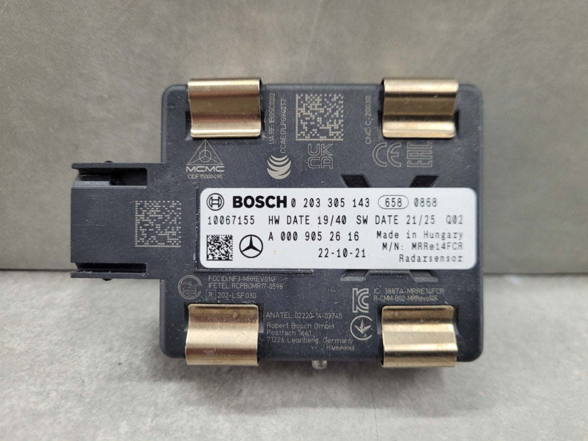 Radar sensor distronic moduł ACC mocowanie Mercedes C W205 GLC C253 EQC 293