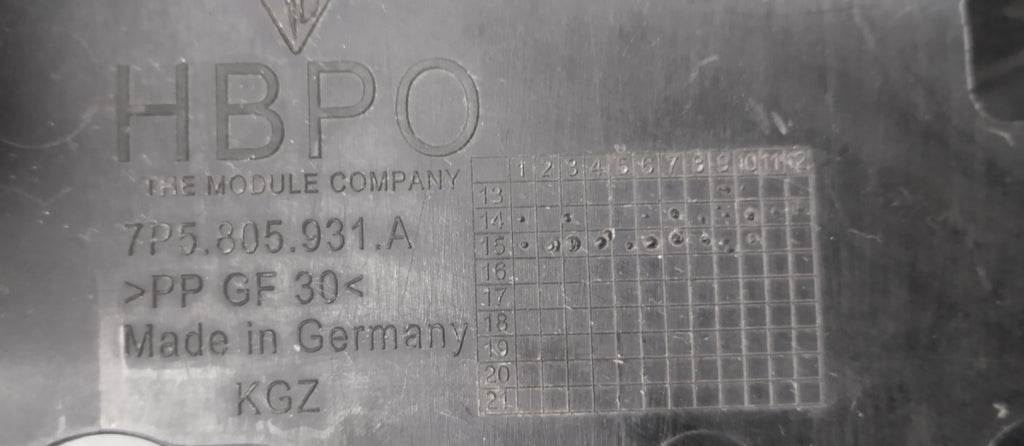 Pojačanje branika WSPORNIK GÓRA PORSCHE CAYENNE II 92A 14-17 7P5805931A