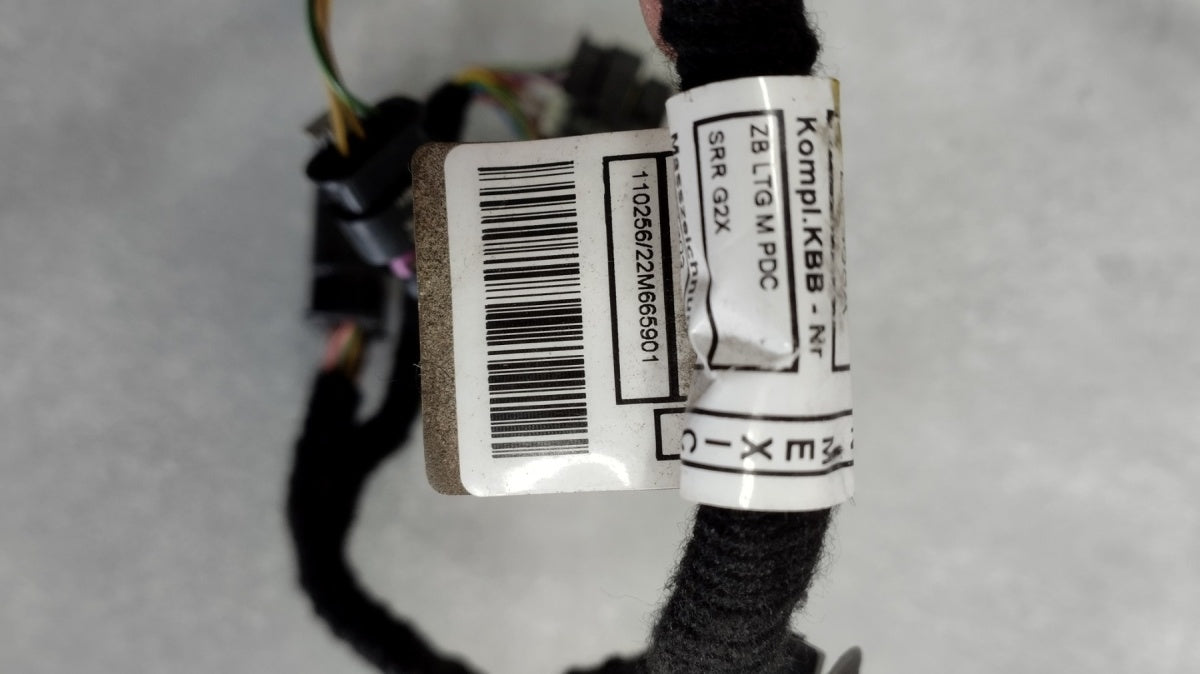 Wiązka przewodów czujnika parkowania 4xPDC moduł sensor BMW 3 G20 G21