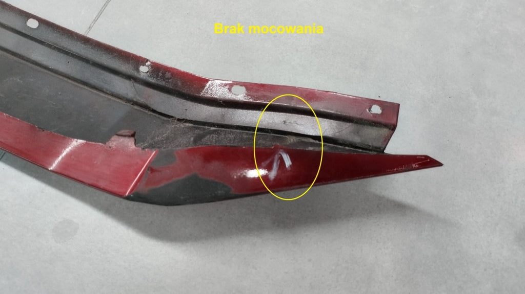 Maska (grill) Osłona blenda lajsna nosek a prednja Mazda CX-5 II rocznik 17-22 KB8A-507E1