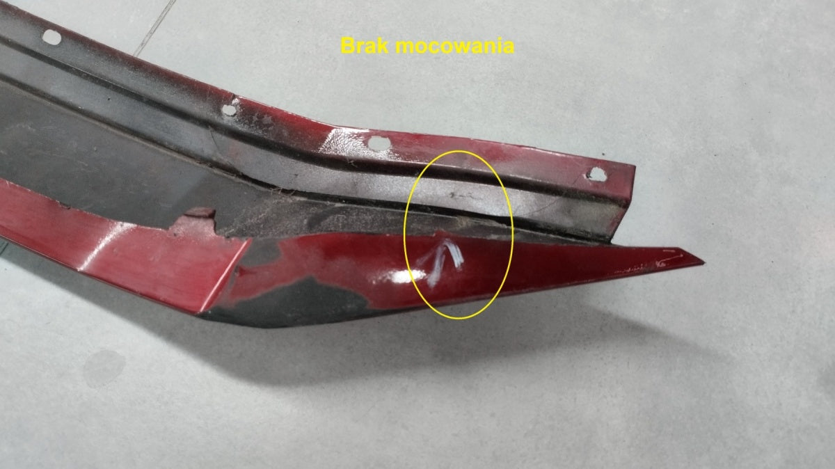 Maska (grill) Osłona blenda lajsna nosek a prednja Mazda CX-5 II rocznik 17-22 KB8A-507E1