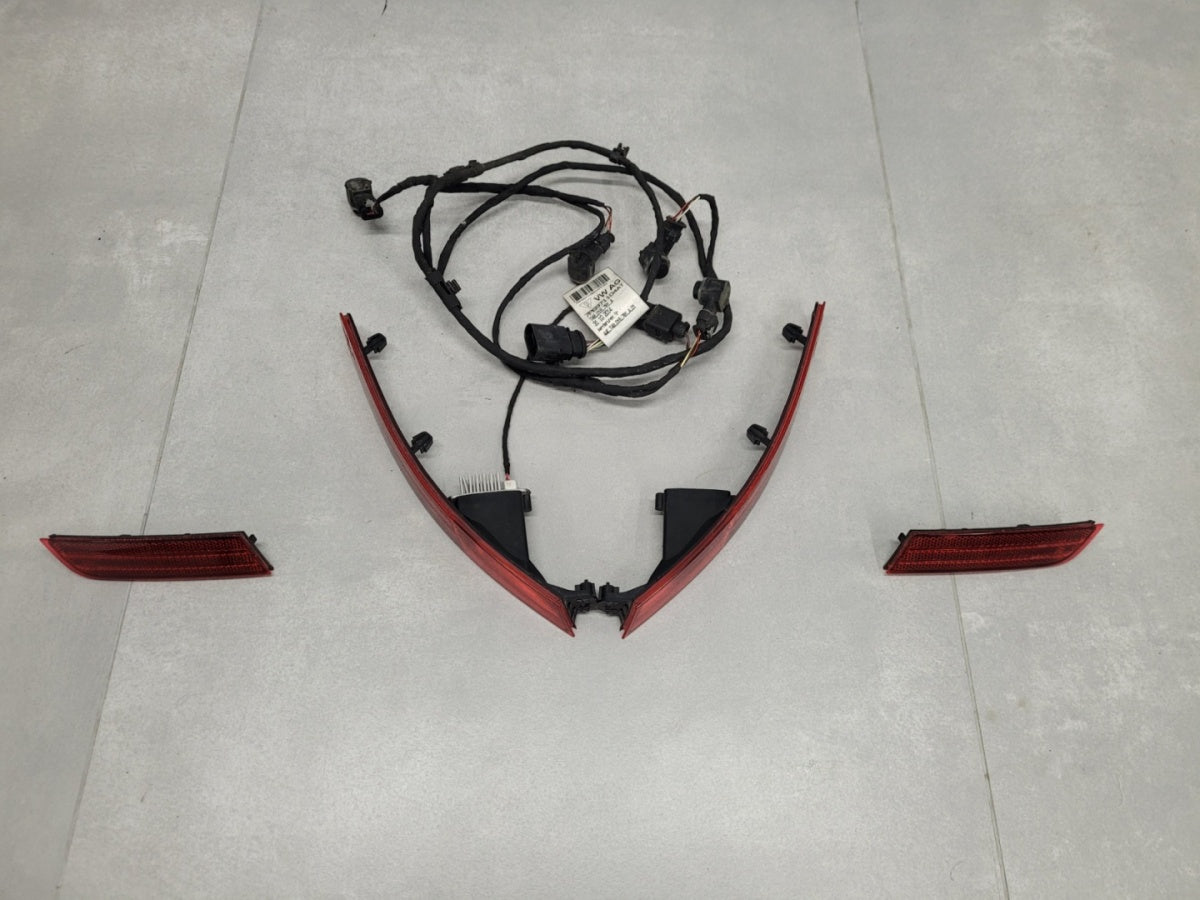 Instalacja wiązka senzori PDC odblask zadnji VW Volkswagen Touareg 2 II 7P6