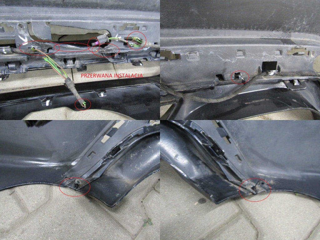 Zadnji branik BMW X6 X6M F86 M POWER 14-