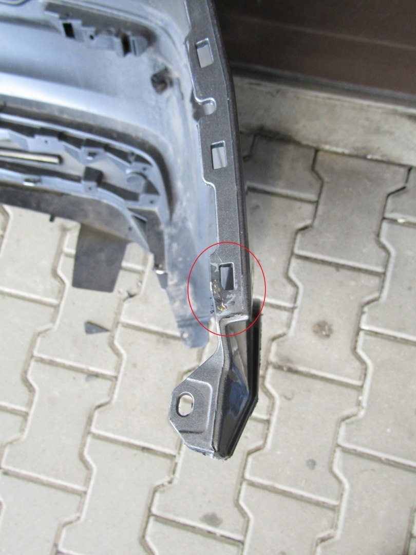 Zadnji branik NISSAN QASHQAI II 2 LIFT 17-