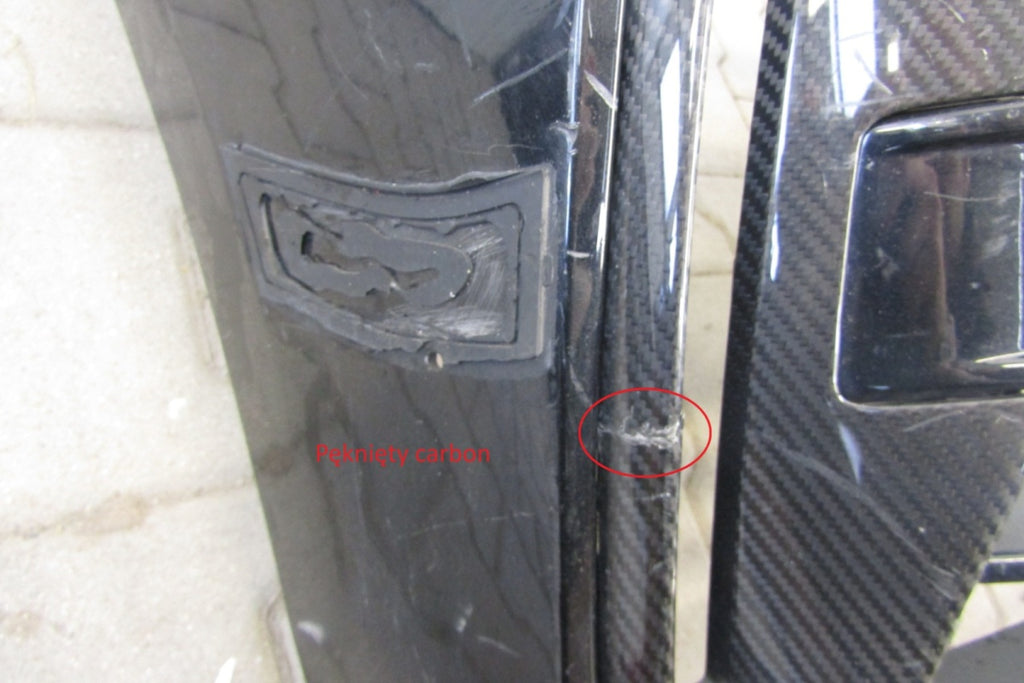 Prednji branik BMW 4 G22 G23 M paket Carbon