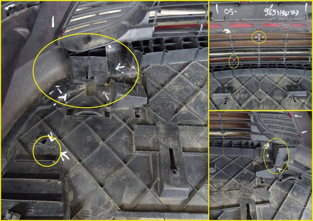 Prednji branik Citroen C4 Grand Picasso 06- (PŁYTA)