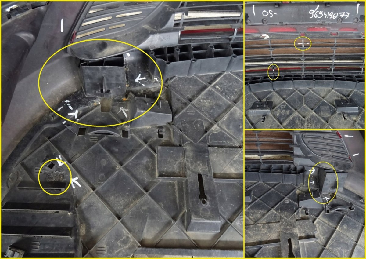 Prednji branik Citroen C4 Grand Picasso 06- (PŁYTA)