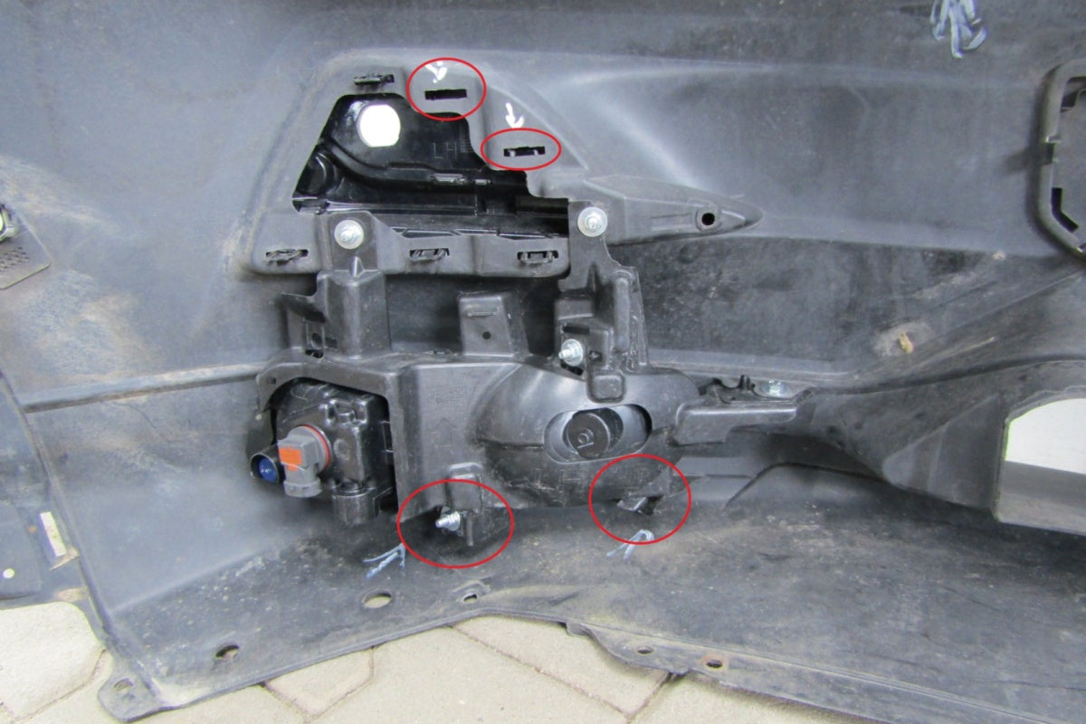 Prednji branik Nissan Qashqai II 2 J11 Lift 17-20
