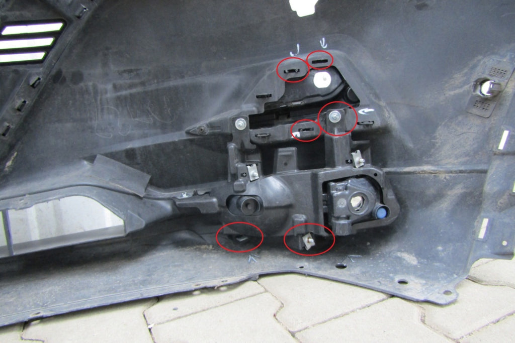 Prednji branik Nissan Qashqai II 2 J11 Lift 17-20