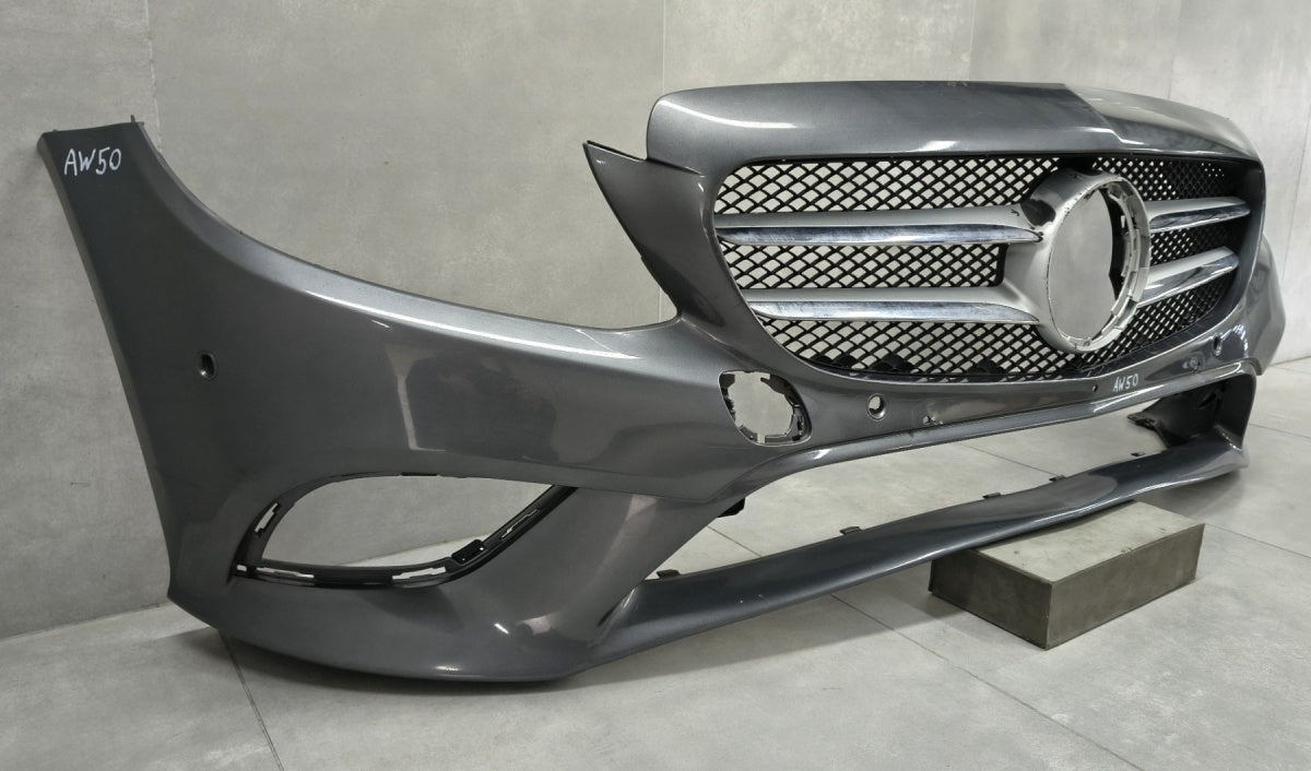 Prednji branik Mercedes C-Klasa W205 Lift 18-21 / + klizači