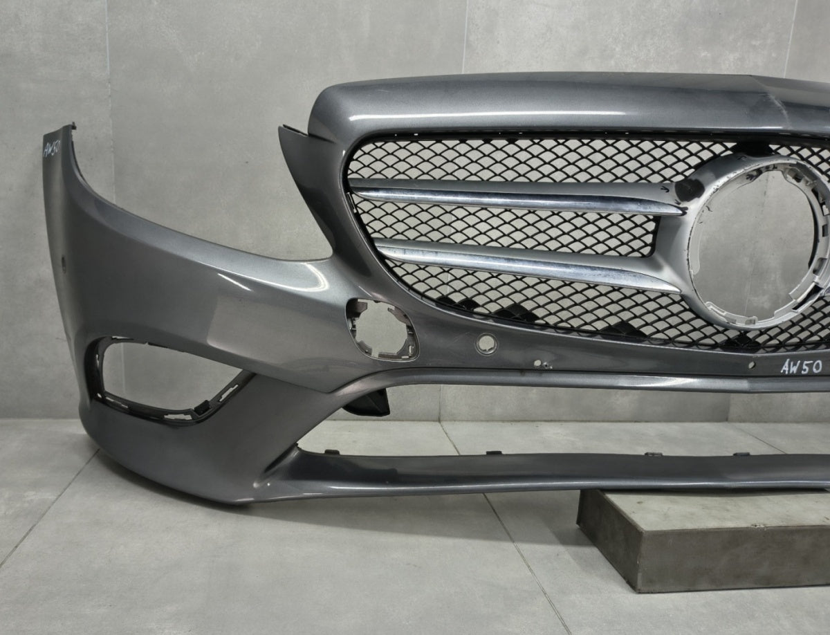 Prednji branik Mercedes C-Klasa W205 Lift 18-21 / + klizači