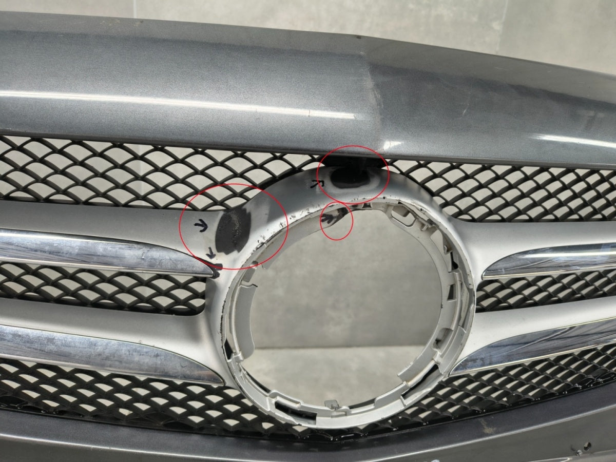 Prednji branik Mercedes C-Klasa W205 Lift 18-21 / + klizači