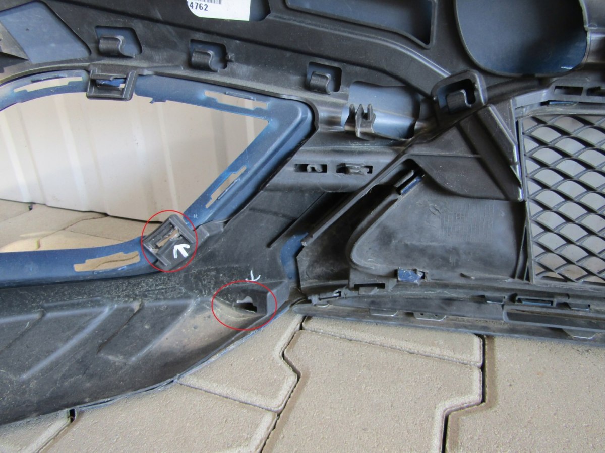 Prednji branik Mercedes C-Klasa W205 Lift 18-