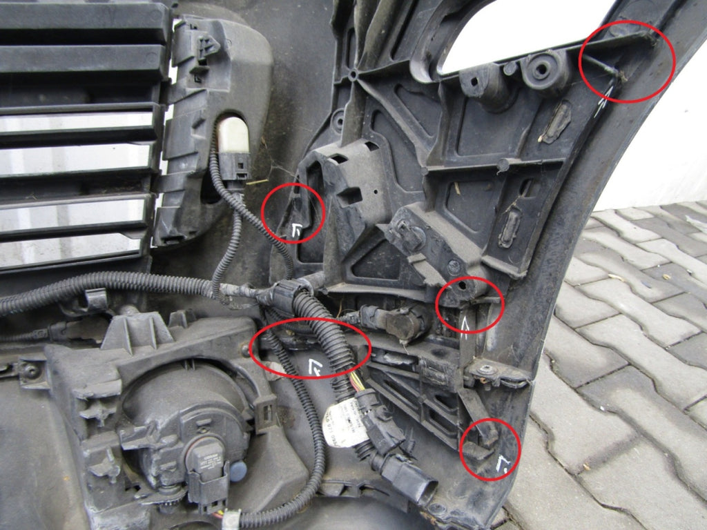 Prednji branik Porsche Cayenne 1 I Lift 07-10