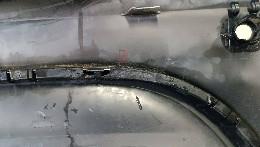 Zadnji branik Mercedes GLA W156 AMG Lift 17-19 /+ ślizgi