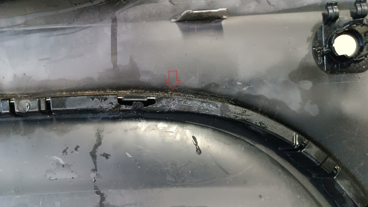 Zadnji branik Mercedes GLA W156 AMG Lift 17-19 /+ ślizgi