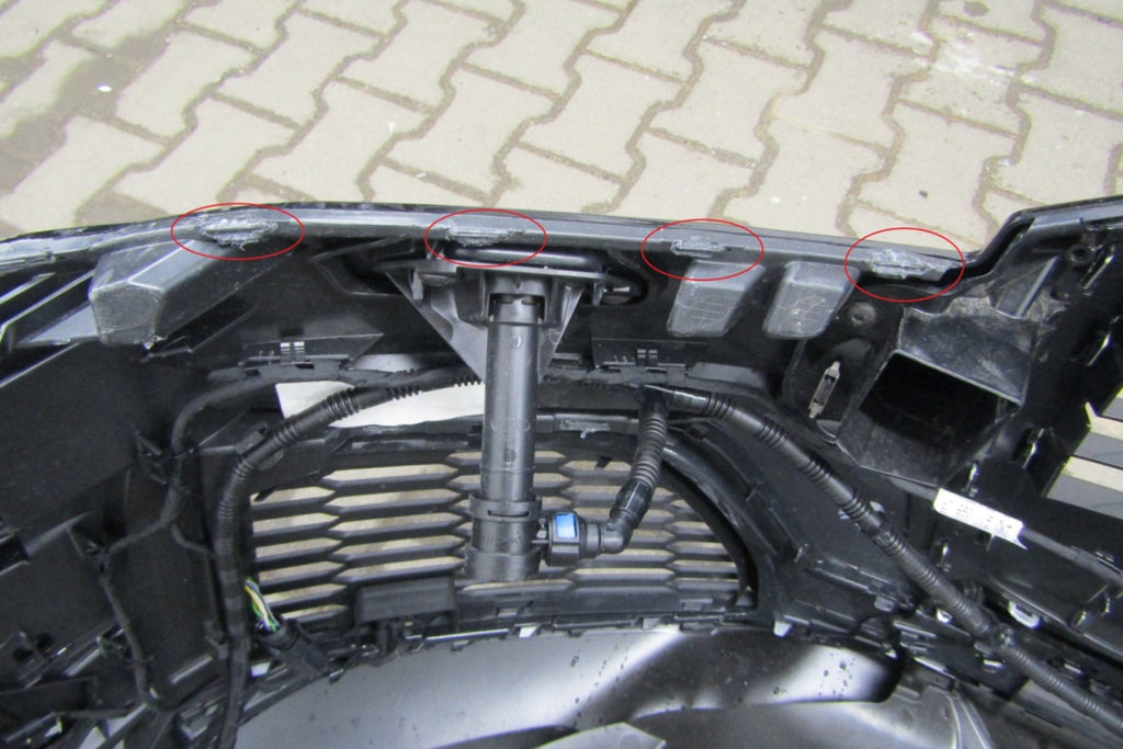 Prednji branik Audi Q7 Lift 4M0 S-line 19-