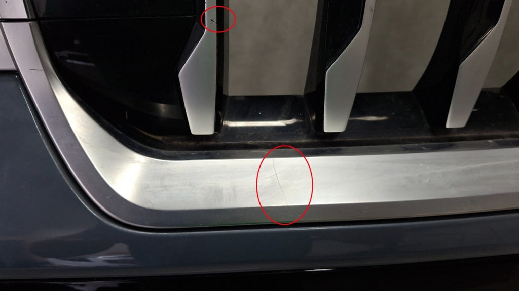Prednji branik BMW X1 U11 M-paket 22-26 / + ślizgi