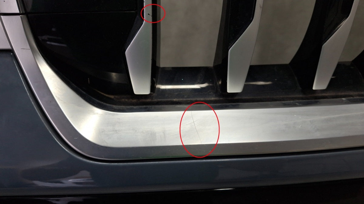 Prednji branik BMW X1 U11 M-paket 22-26 / + ślizgi
