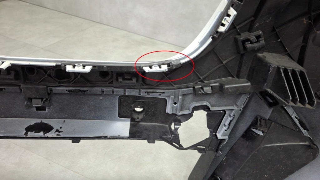 Prednji branik BMW X3 G01 Lift M paket 21-24 / + ślizgi