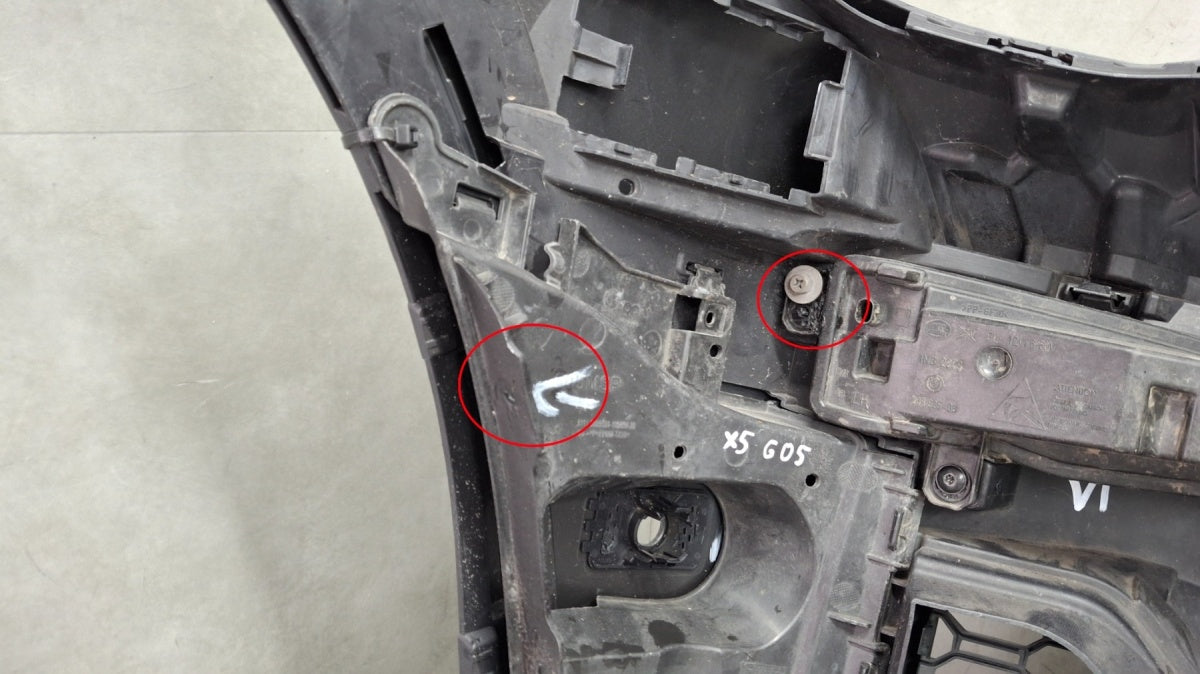 Prednji branik BMW X5 G05 M paket 19-23 / + LEDy + wiązka