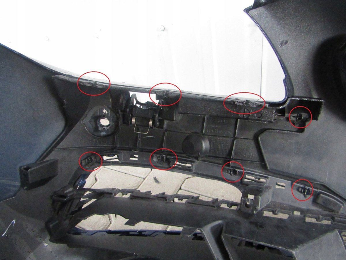 Prednji branik BMW 6 F12 F13 Lift LCI