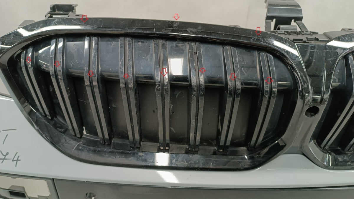 Prednji branik BMW 3 G20 G21 M-paket Lift LCI 22- /+ Roleta / + ślizgi