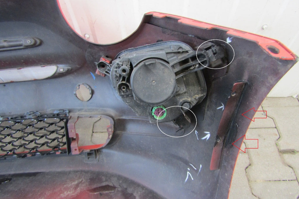 Prednji branik Fiat 500 Lift 15-