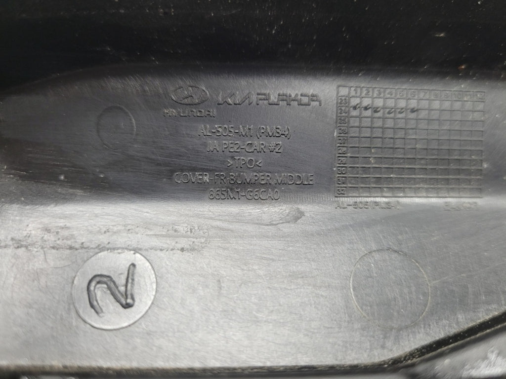 Maska (grill) atrapa prednja prednja Kia Picanto III 3 LIFT GT IV 4 23-