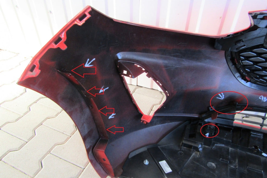 Prednji branik Ford Fiesta MK8 VIII 17- (Podłoga)