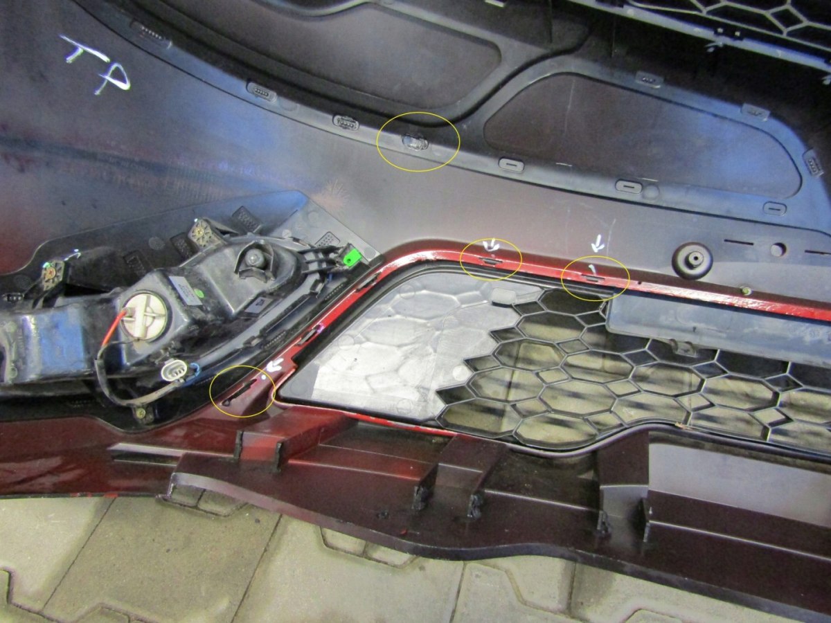 Prednji branik MG3 lift 13-