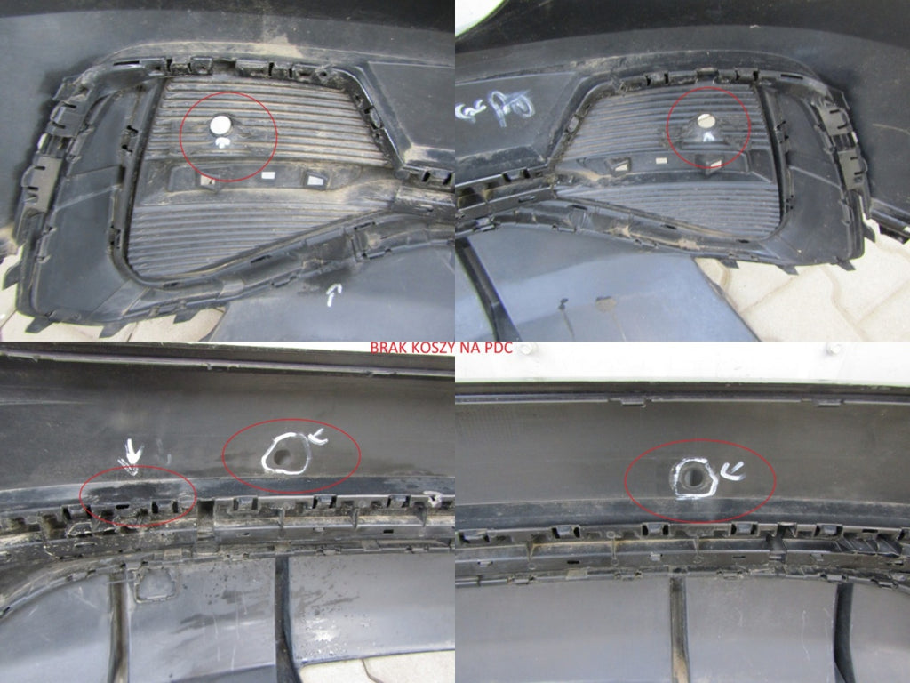 Zadnji branik AUDI Q3 83F SPORTBACK S-LINE 19-