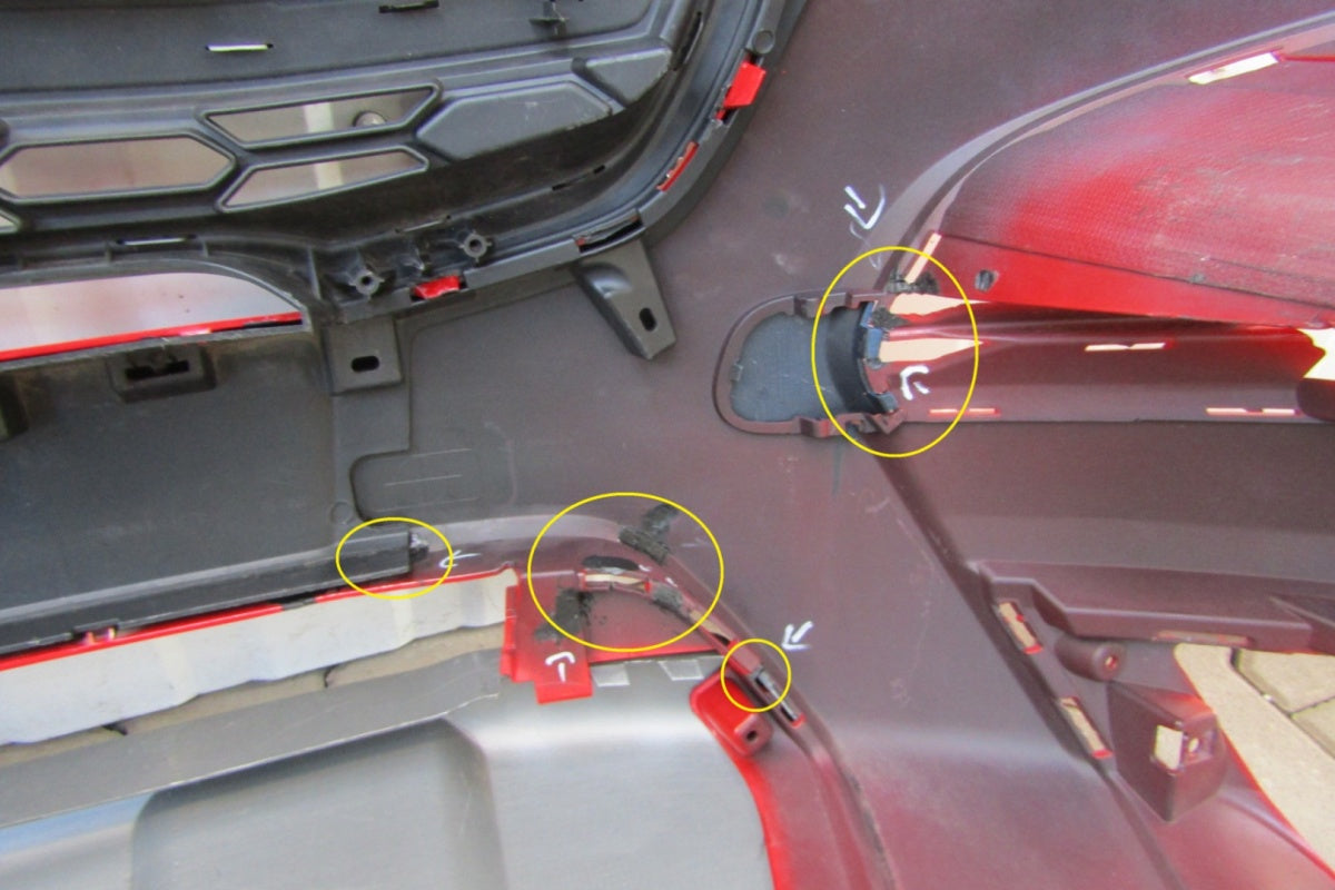Prednji branik Ford Ecosport 2 II Lift 17-