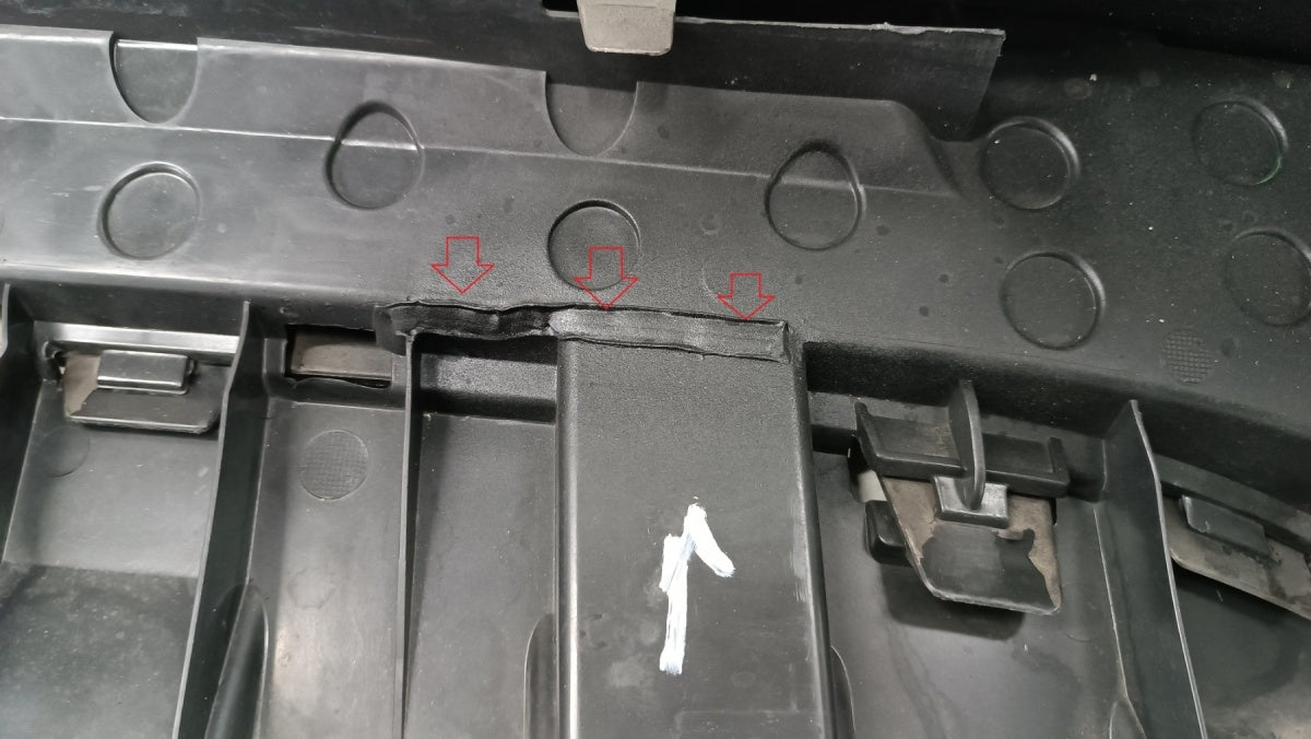 Prednji branik Mercedes VITO W447 447 14-18 / + ślizg + podłoga