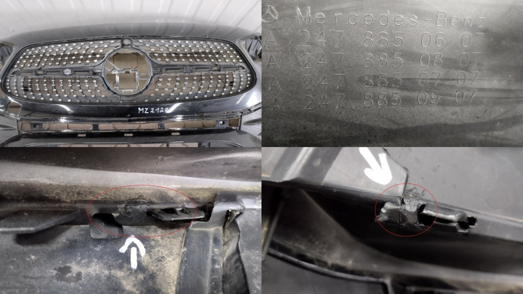 Prednji branik Mercedes GLA 247 AMG 20-