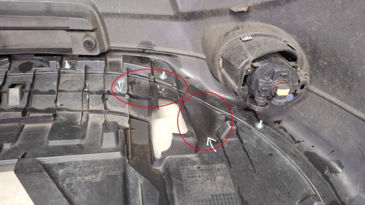Prednji branik Mitsubishi Outlander 3 III 12-15 / + halogeny +osłona
