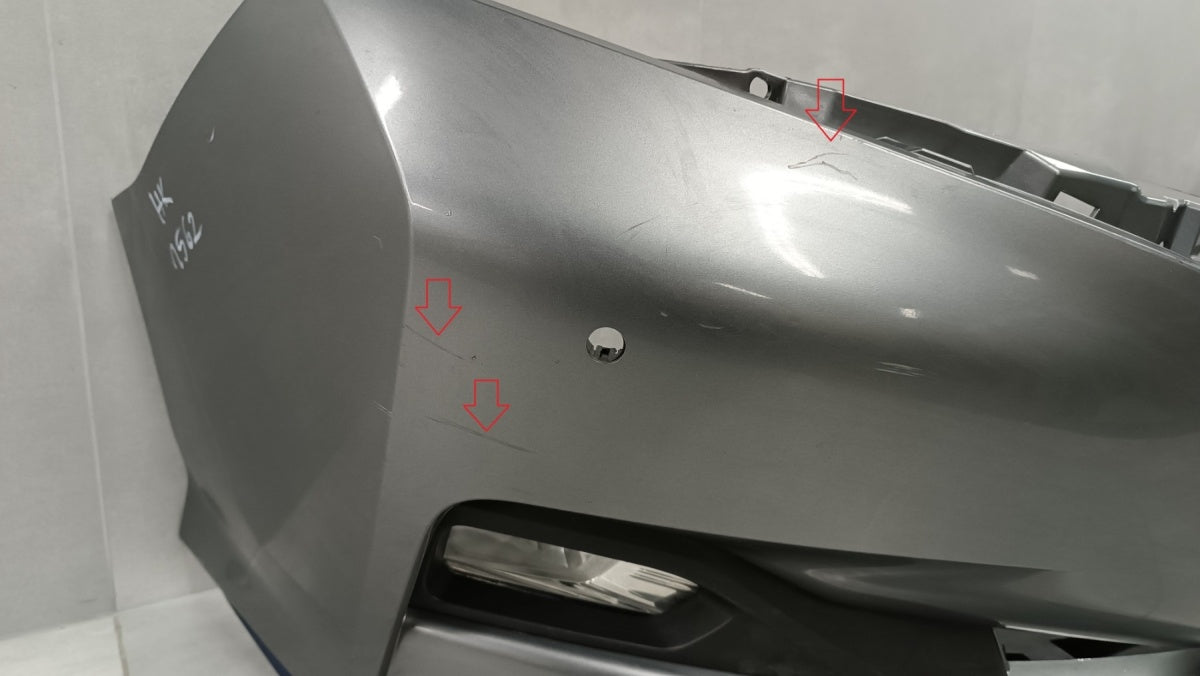 Prednji branik Nissan Leaf 2 II ZE1 NISMO 17- / + osłona + spojler + halogeny